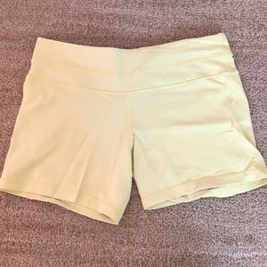 Yellow Lululemon Shorts!